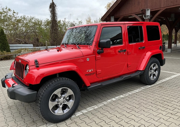 Jeep Wrangler cena 119000 przebieg: 72000, rok produkcji 2016 z Poznań małe 742